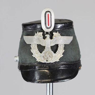 German WWII police helmet