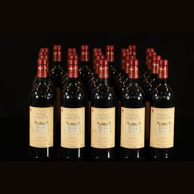 Vin - 24 bouteilles 75 cl Rouge Cahors Lagrézette  1999 A-Dominique Perrin