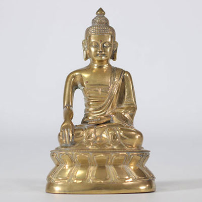 Buddha bronze, dynastie Qing