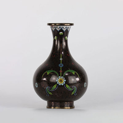 20th century cloisonne vase