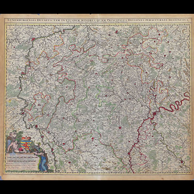 Nicolas VISSCHER (1618-1709) old map 
