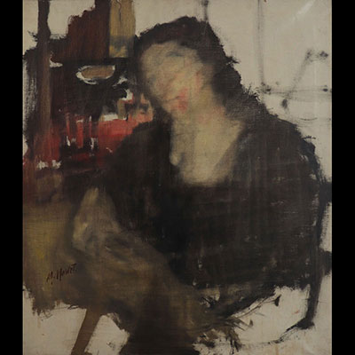 Marie HOWET (1897-1984) huile sur toile 
