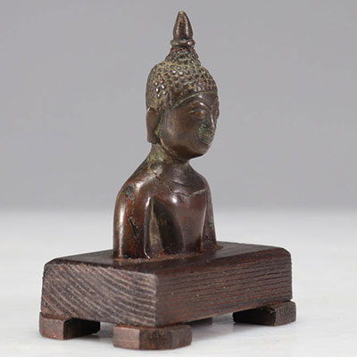 Bouddha en bronze époque Ming