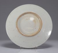 Grand plat en porcelaine période Qianlong XVIIIème