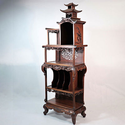 Chinese shelf cabinet circa 1900