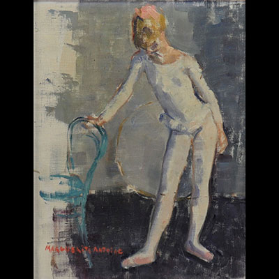 Marguerite ANTOINE (1907-1988) Oil 