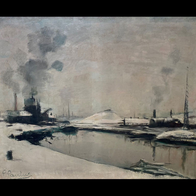 Pierre PAULUS (1881-1959) Oil on canvas 