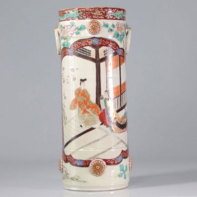 Japanese porcelain umbrella stand 1900