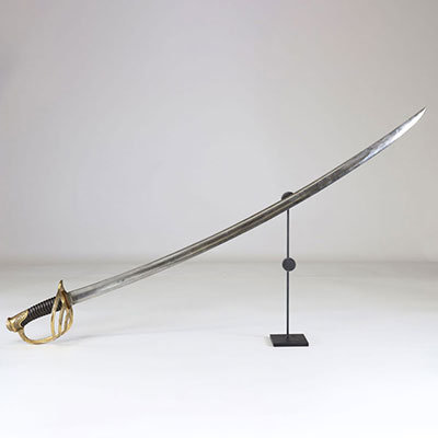 French saber, cavalry officer Manufacture Nationale d'Armes Chatellerault, Empire period