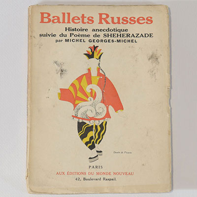 Pablo Picasso (1881-1973) – Ballets Russes - Textes de Michel GEORGES-MICHE, avec signature, exemplaire Nr. 101