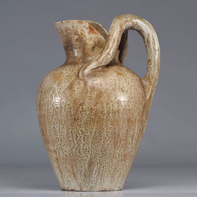 Edgard AUBRY (1880-1943) Vase en grès de Bouffioulx provenant de Belgique de 1900
