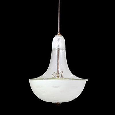 Archimede SEGUSO (1909 - 1999) beautiful suspension chandelier - Murano.