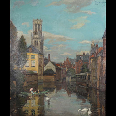 Nestor CAMBIER (1879-1957) oil on canvas 
