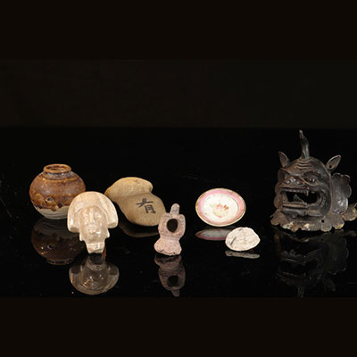 China - Lot of excavated objects