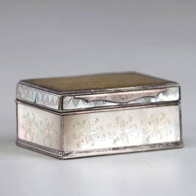 19th century mother-of-pearl box