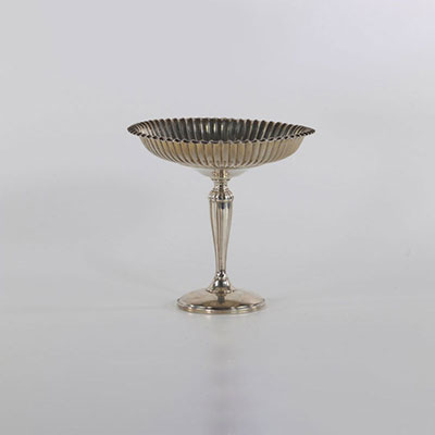 Fisher Ribbed Freestanding Bowl in 940 Sterling Silver