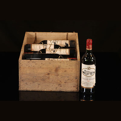 Wine - 12 bottles 75 cl Rouge Moulis Château Chasse-Spleen exceptional vintage 1989 S.A Château Chasse-Spleen