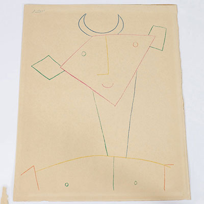 Pablo Picasso (1881-1973) - BUSTE DE FAUNE