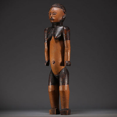 Large Mbanza or Ngbaka figure collected around 1900 - Rep.Dem.Congo