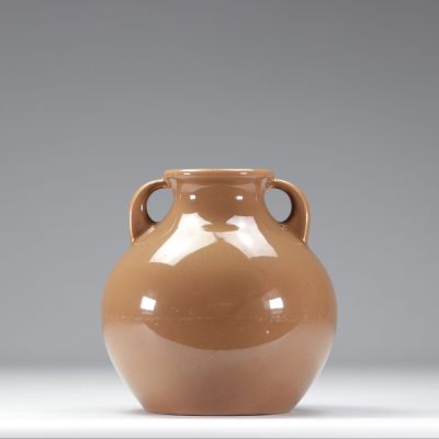VILLEROY & BOCH Septfontaines, vase brun claire en faïence