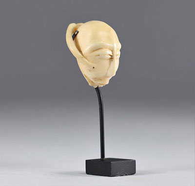 Ivory head Luba? early 20th DRC - Africa