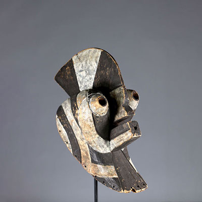 Imposing Songye Kifwebe mask - Africa DRC - mid 20th century - Belgian College