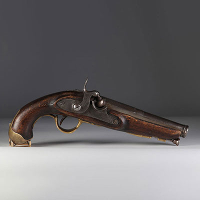 Pistolet à poudre noire, XIXe