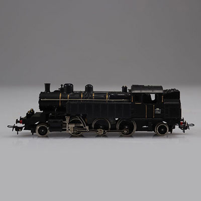 Meccano locomotive / Reference: 6200 / Type: Loco Steam 131 / Freight train Le Picard
