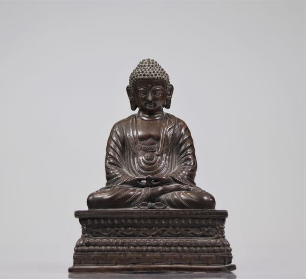 Bouddha en bronze 