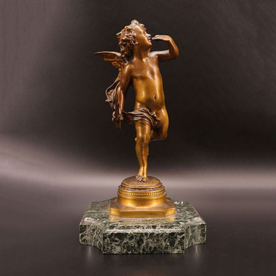France - Cupid in bronze 19th 