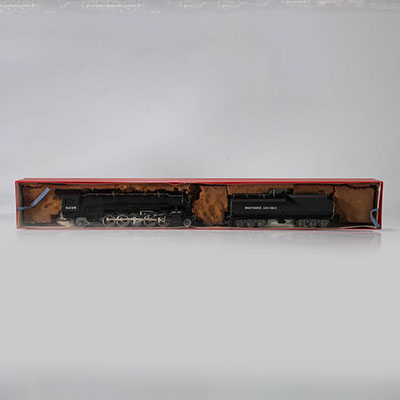Locomotive Rivarossi / Référence: 1255 / Type: Locomotive 2-10-1 Class S1a (Santa Fe) #6206