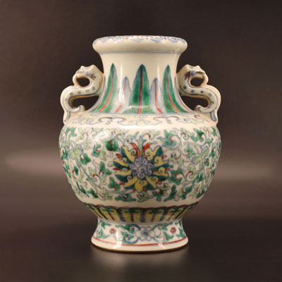 Vase porcelaine de chine Ducai