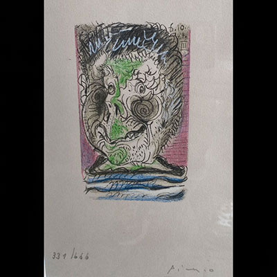 Pablo Picasso lithographie 