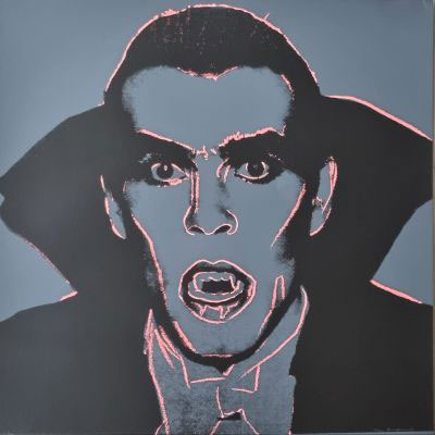 Andy WARHOL (USA, 1928-1987)-Dracula from Myths, 1981.-Sérigraphie en couleurs sur Lenox Museum Board