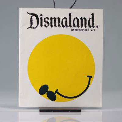 Dismaland by Banksy Official Programme This a rare programme from the Dismaland Park which was only open for 5 weeks