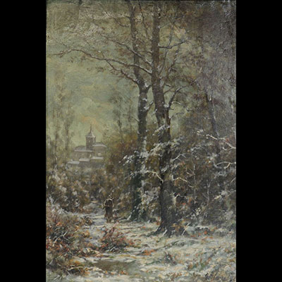 Guillaume VOGELS (1836-1896) huile sur toile 