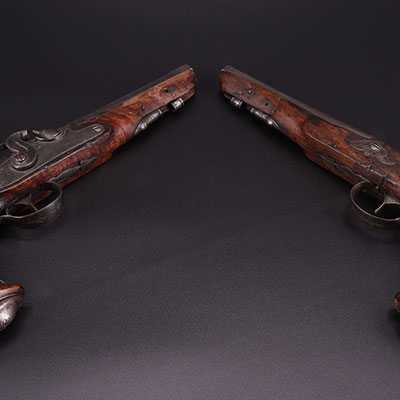 EUROPE - pair of pistols - XIXth