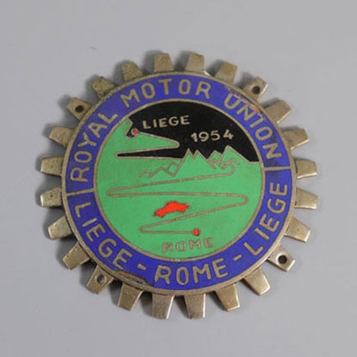 Belgique Badge Liege-Rome-Liège