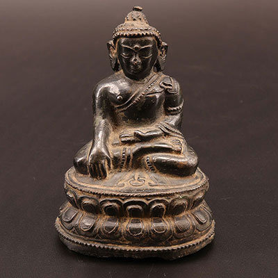 China - Boudha in bronze 17-18th century