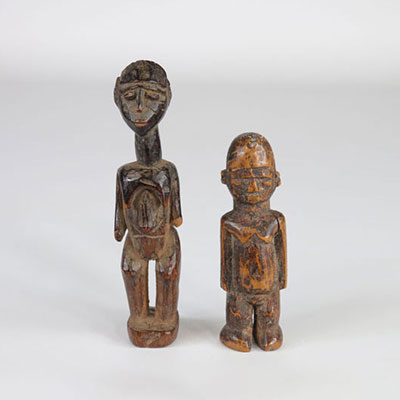 Two small African statuettes
