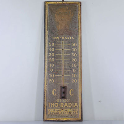 France THO RADIA Thermometer plaque