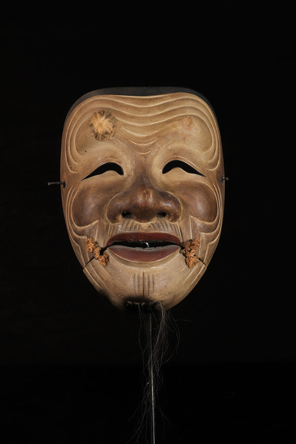 Masque de théâtre Nô - japon - époque Meiji