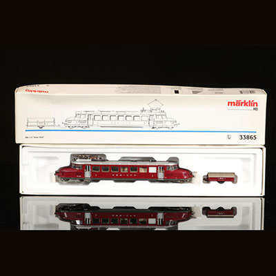 Train - Scale model - Marklin HO delta 33865 - Rbe 2/4 