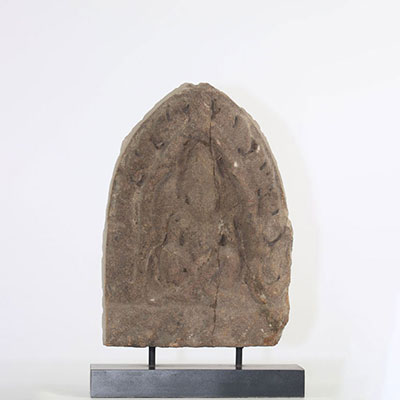 Fragment Khmer - Rishi - 15ème -16ème siècle - Cambodge