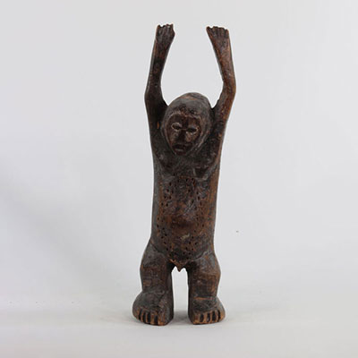 Statuette Léga RDC provenance: Peter Loebart - Lucien Van de Veld- Michel Boulanger