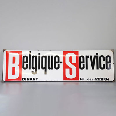 Belgium Forenamel - BELGIUM SERVICE - 1969