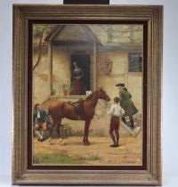 George Goodwin I KILBURNE (1839-1924) huile sur toile 