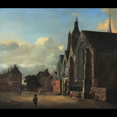 Isaak OUWATER (1748-1793) Ecole Hollandaise 
