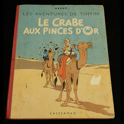 BD - Tintin Le crabe aux pinces d'or 1947