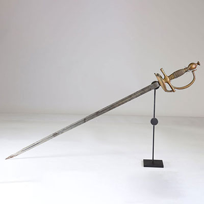 Epée allemande, lame gravé 1820-1830